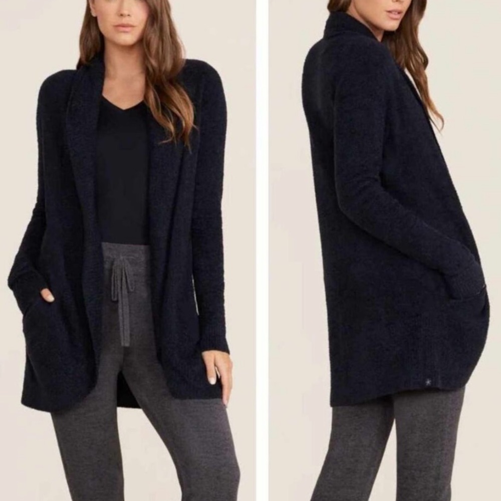 Barefoot Dreams CozyChic Lite Bamboo Long Sleeve Circle Lounge Cardigan N